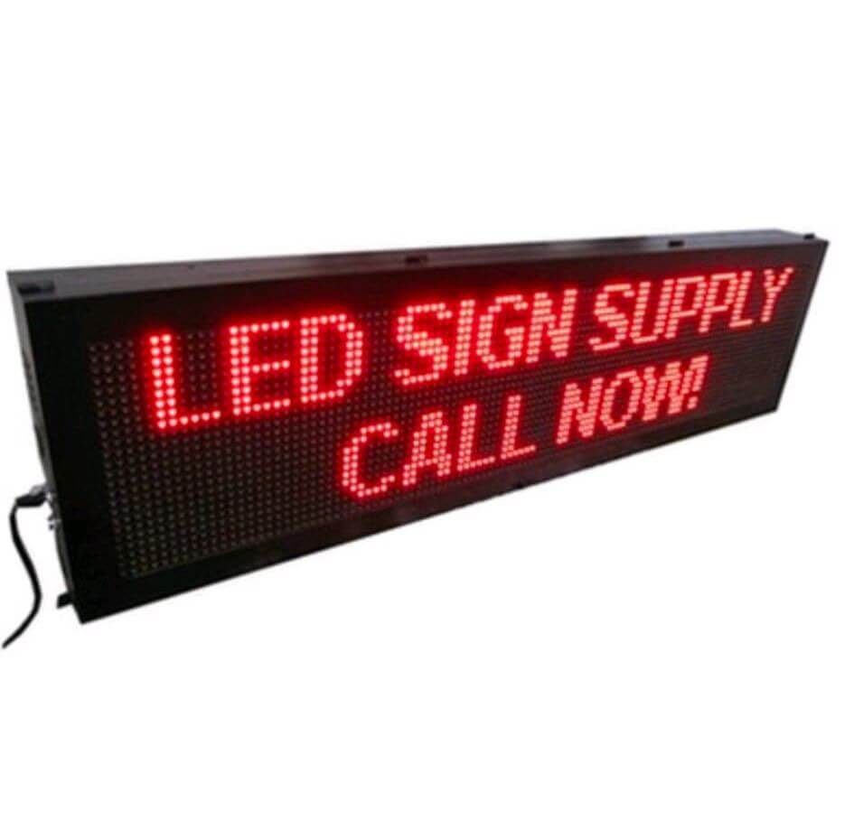 Led Ramp Sign LED Running Sign | BBX Connect